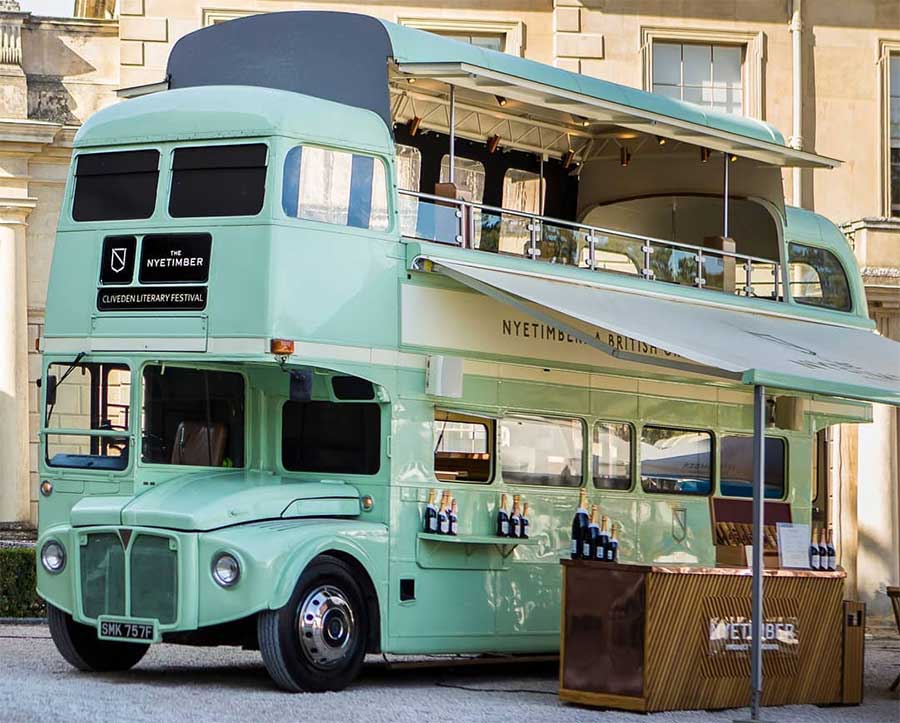 Wiltons is bringing the Nyetimber routemaster up to Jermyn Street 