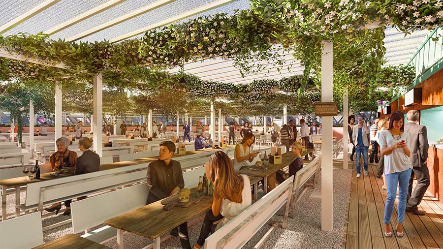 Pergola Paddington Returns for 2019 with a Smash Patty from Patty and Bun