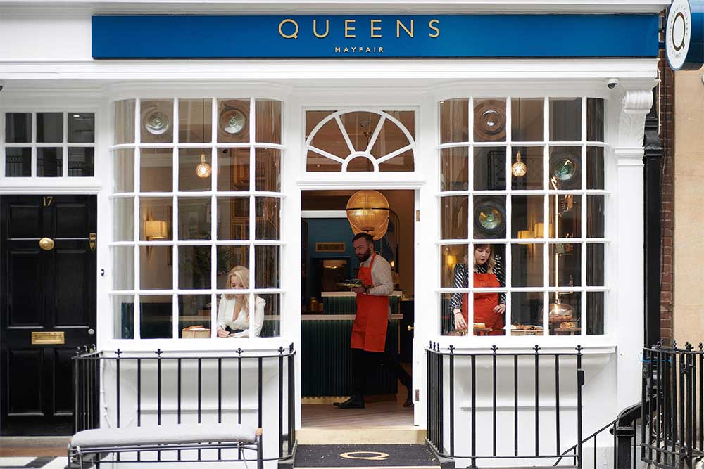 queens coffee house mayfair