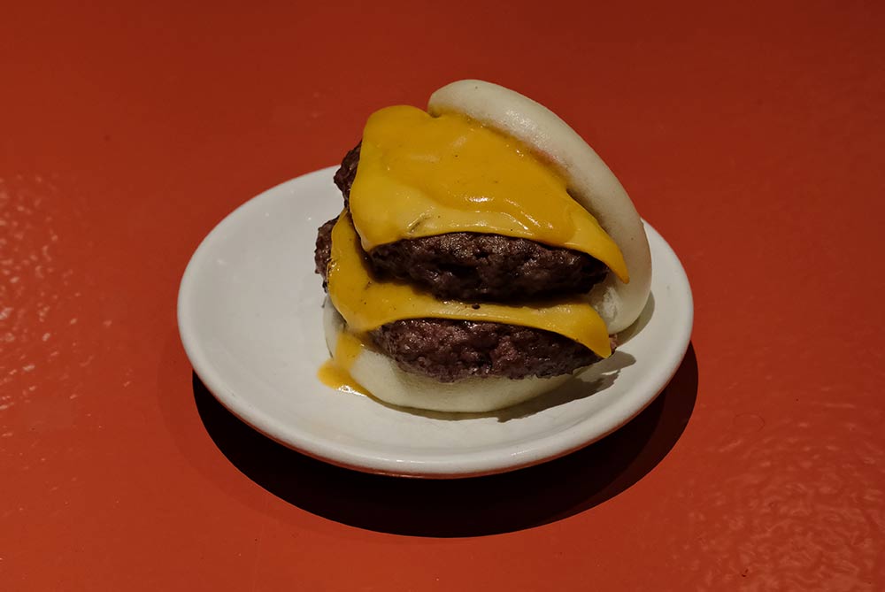 Bleecker and BAO team up for a double-cheeseburger BAO