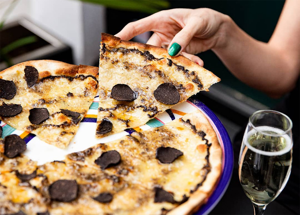 Crazy Pizza has Knightsbridge as its second London restaurant