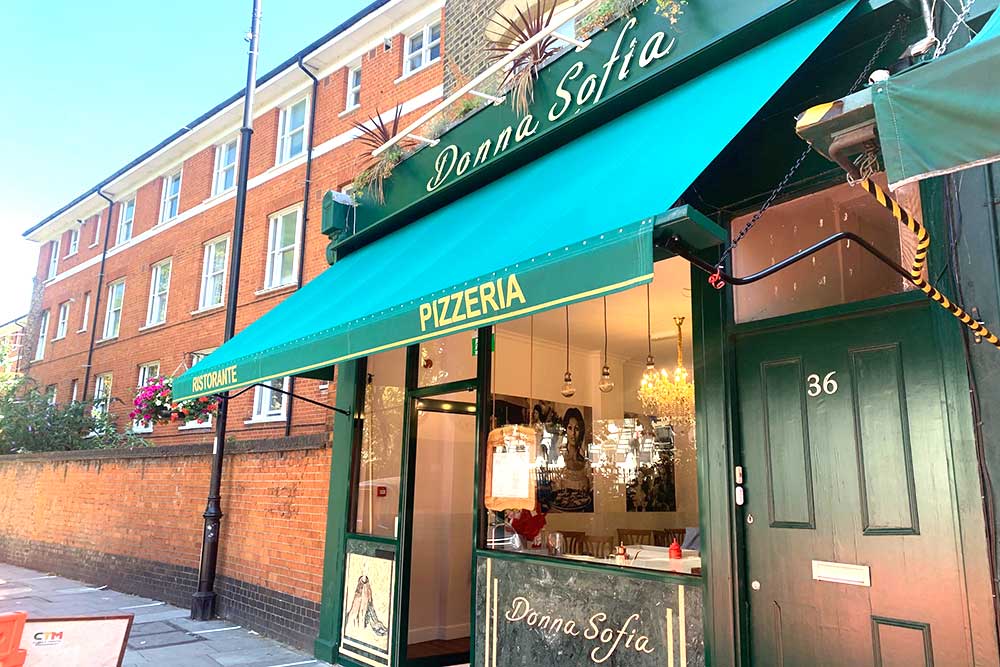 donna sofia restaurant london highbury