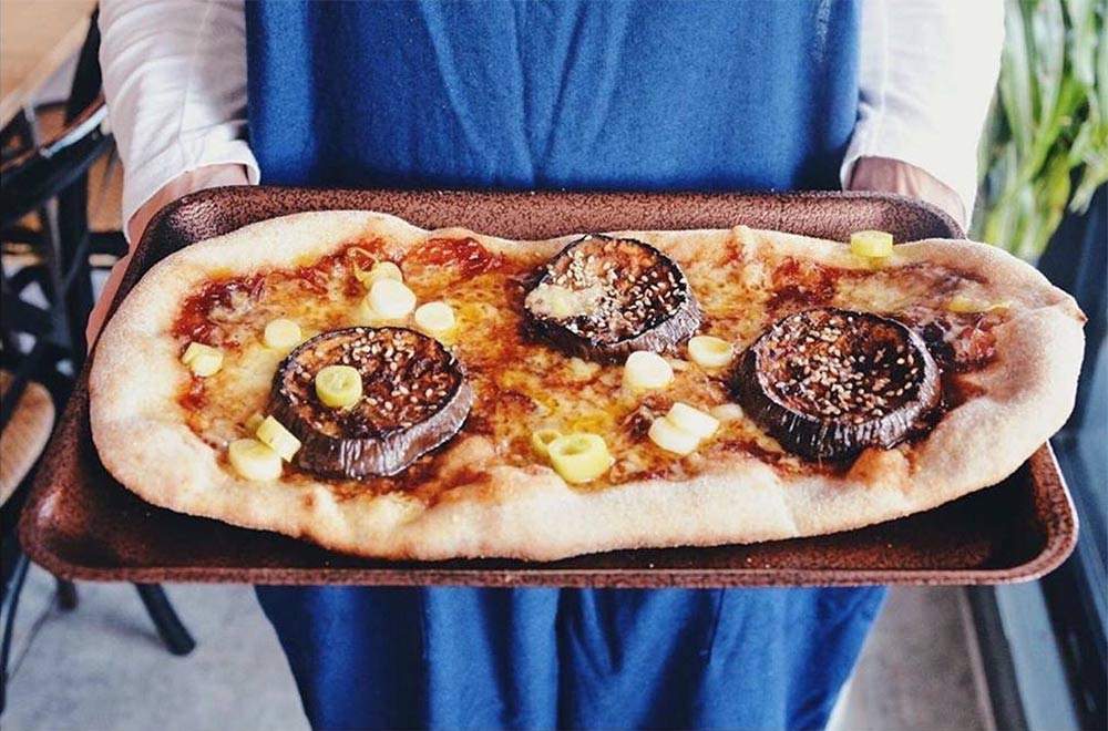 Flat Earth's plant-based pizzas are back at The Plough in Homerton
