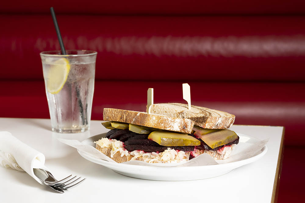 Selfridges Brass Rail goes vegan with a salt beet sandwich | Hot Dinners