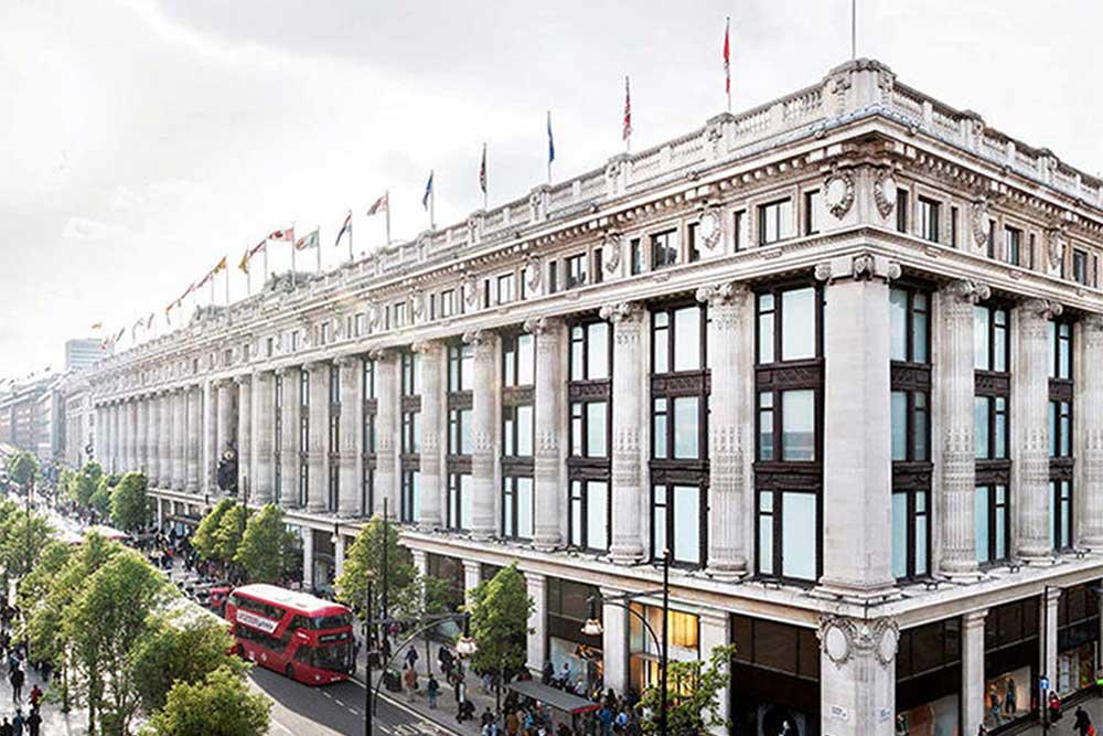 selfridges reopens its food hall in London