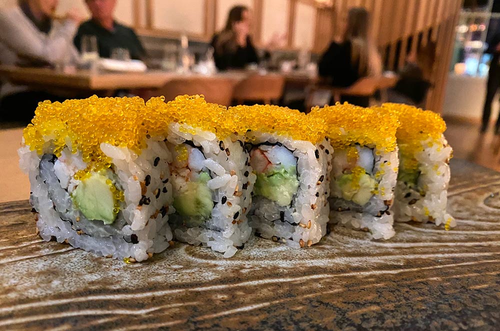 taka marylebone california rolls