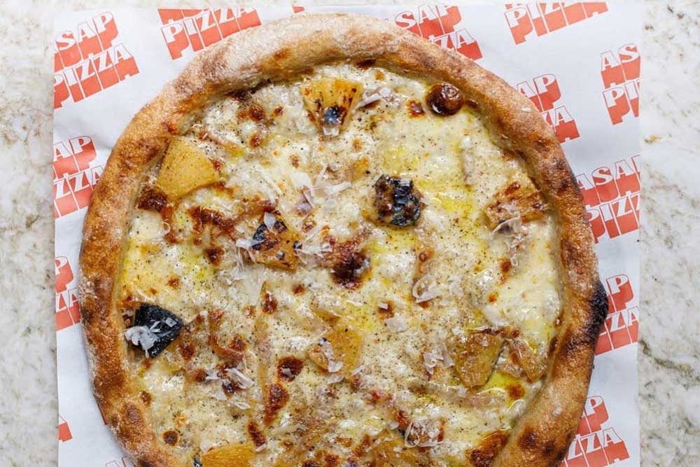 ASAP Pizza kicks off a guest pizza series, Aziz Ansari pizza included  