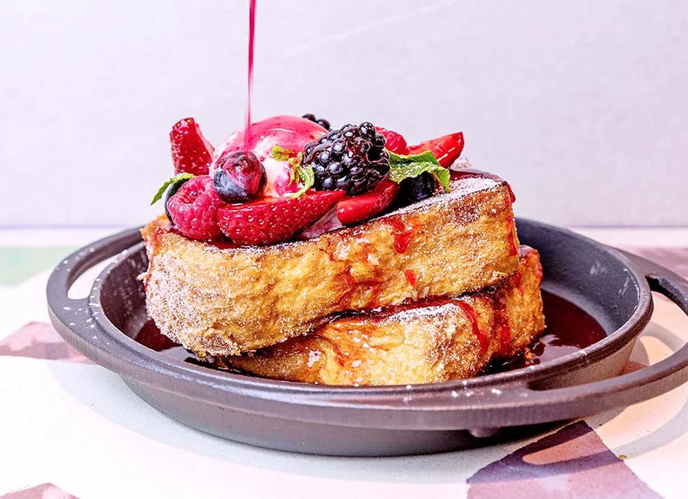 Crome London is a new cafe that's all about French Toast