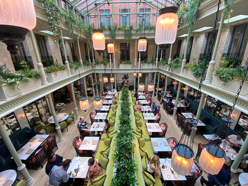 Test Driving NoMad London - Covent Garden gets a jaw-droppingly impressive  looking restaurant | Test drive | Hot Dinners
