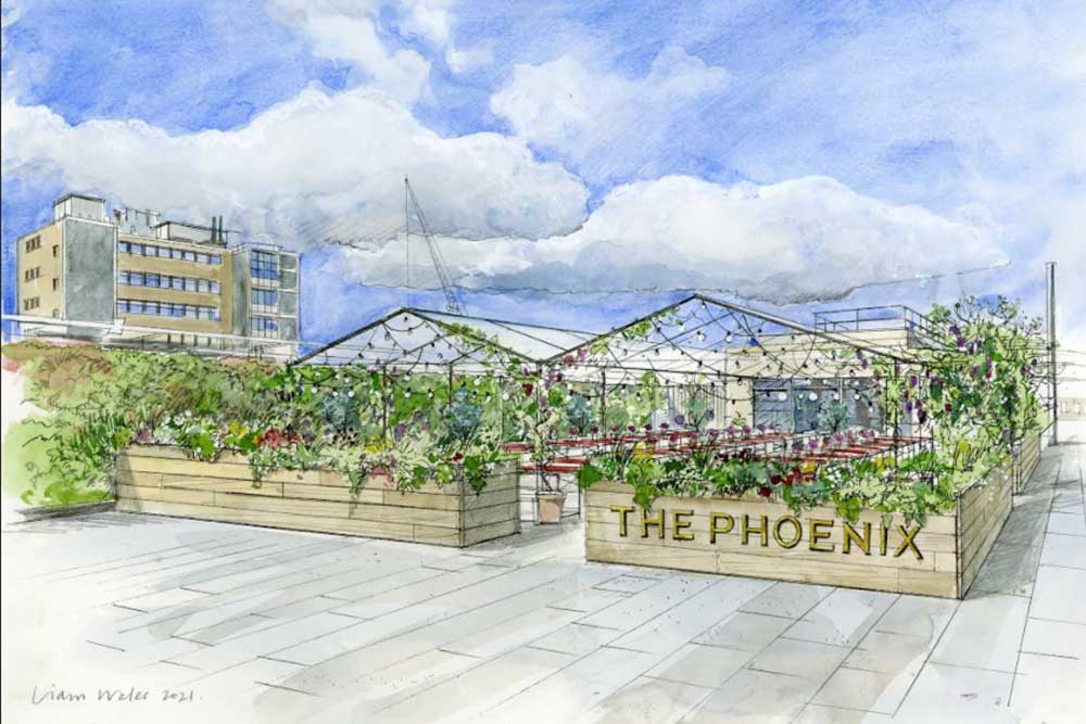 The Phoenix rises at Westfield London with a huge outside terrace this  summer