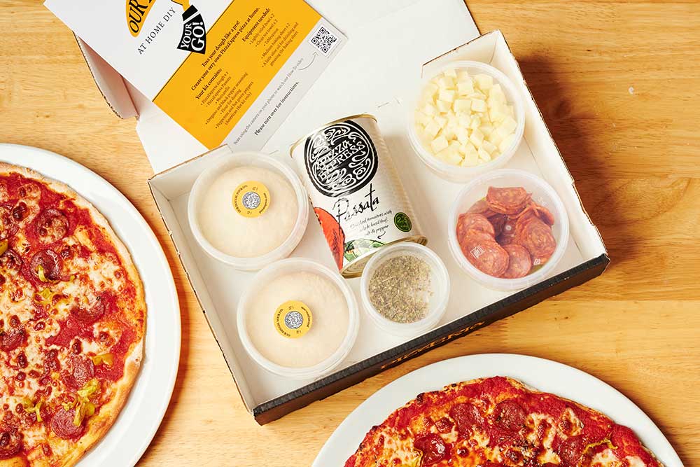 pizza express diy delivery kits