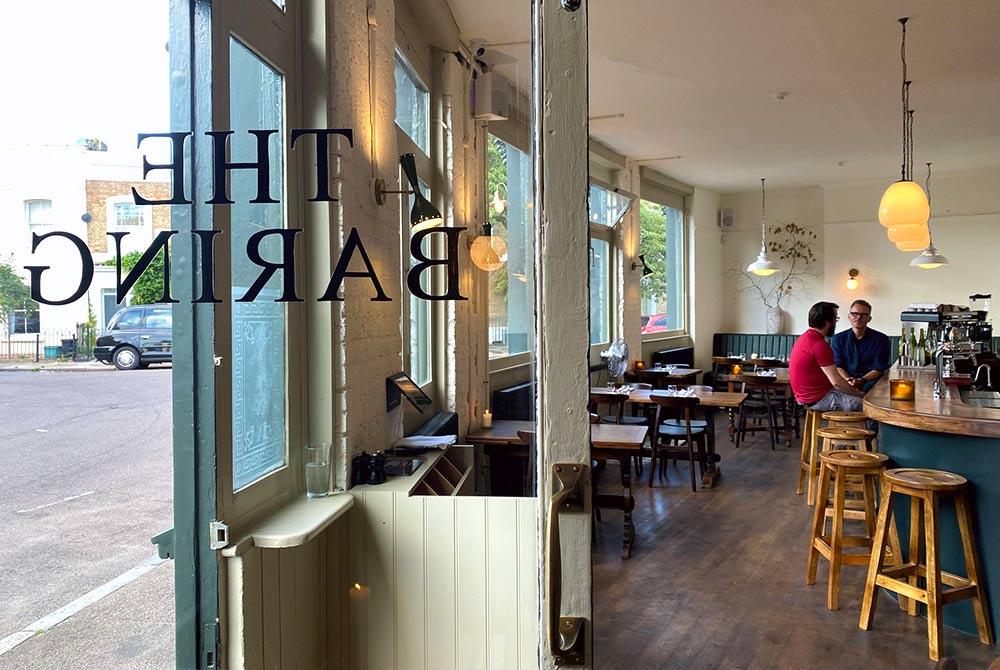 Test Driving The Baring - Islington's pub dining renaissance continues