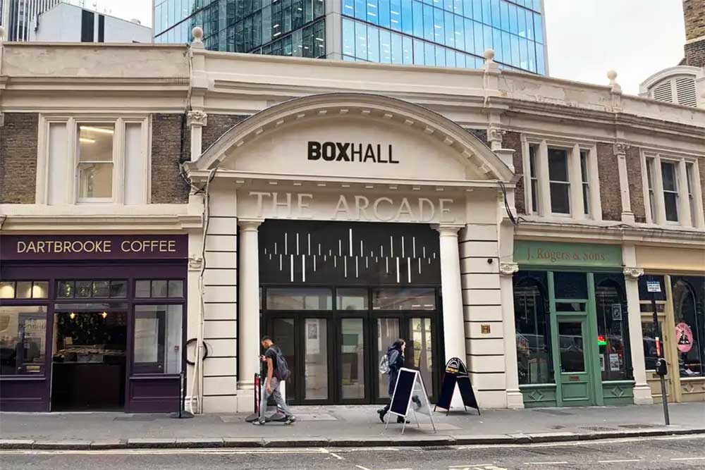 BoxHall City is a new spinoff food hall at Liverpool Street from