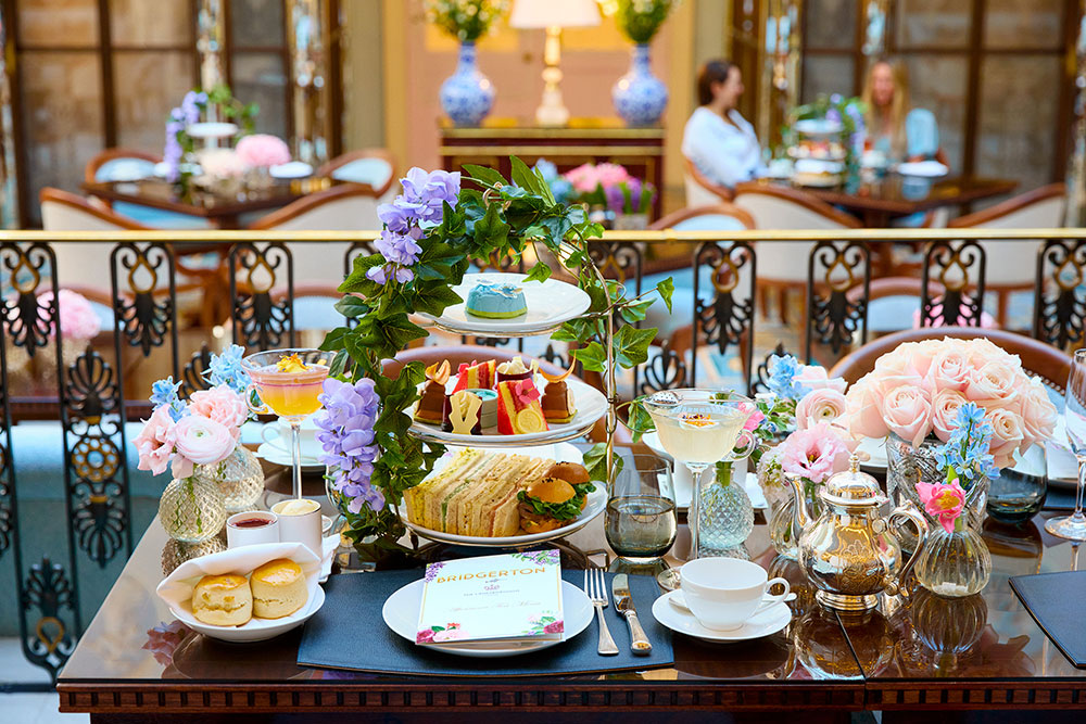 The Lanesborough is having a Bridgerton-themed afternoon tea