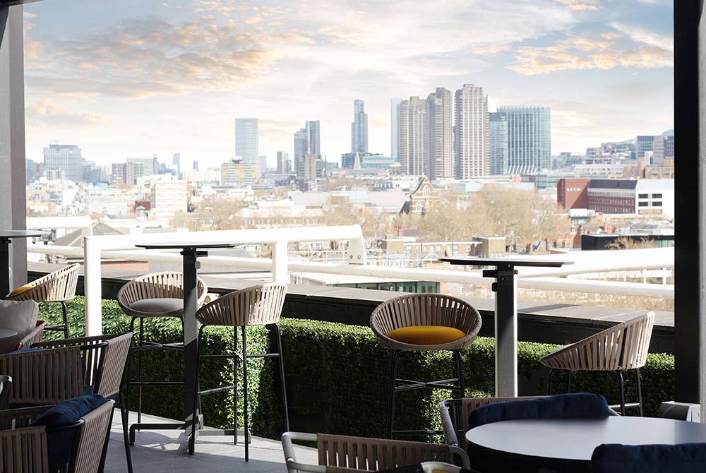 Glasstop is a new panoramic rooftop bar for Holborn