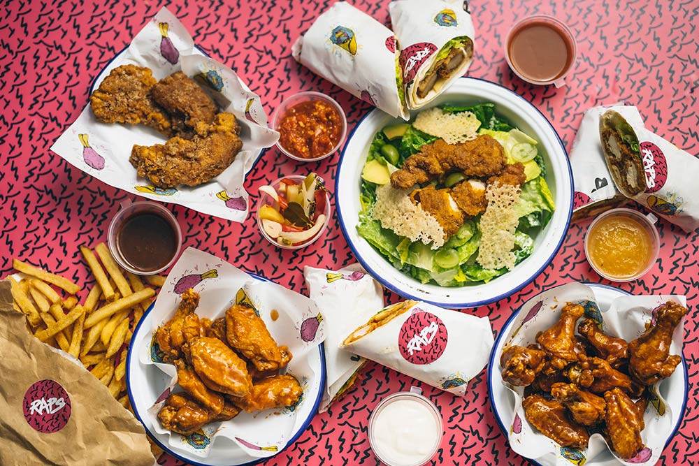 Tinie Tempah brings RAPS fries chicken to the John Lewis rooftop