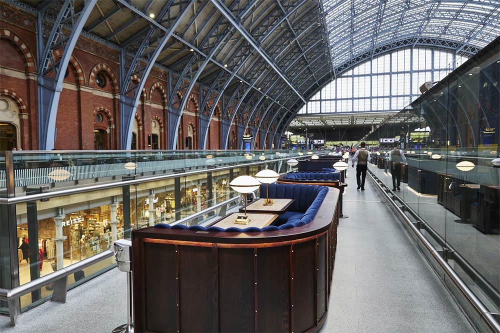 The Searcys Champagne bar at St Pancras is getting a big overhaul