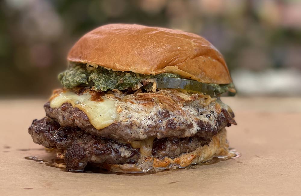 TikTok famous chef Thomas Straker has created a burger for Patty & Bun