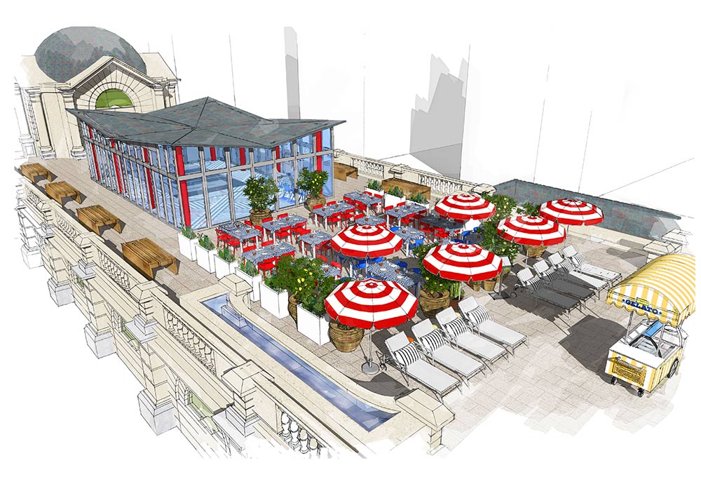 Mayfair's Brown Hart Gardens is getting an Amalfi-themed terrace for summer