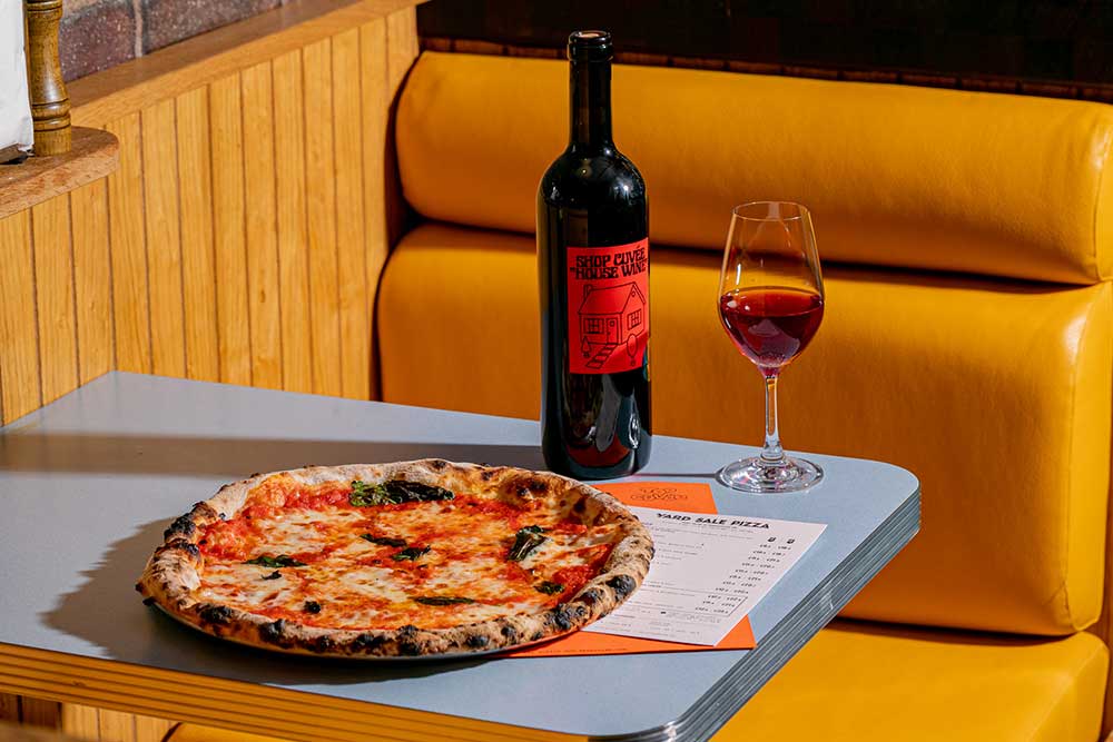 vin-yard wine bar and pizza parlour hackney road