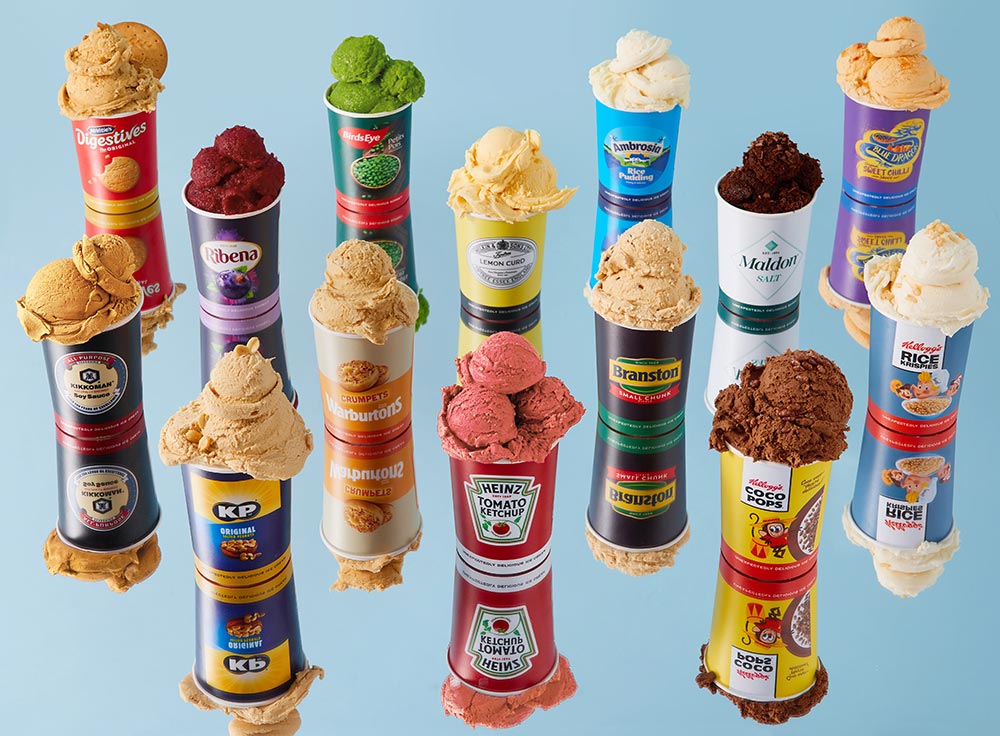 Anya Hindmarch's Ice Cream Project is back - this year's flavours include Branston pickle and petit pois
