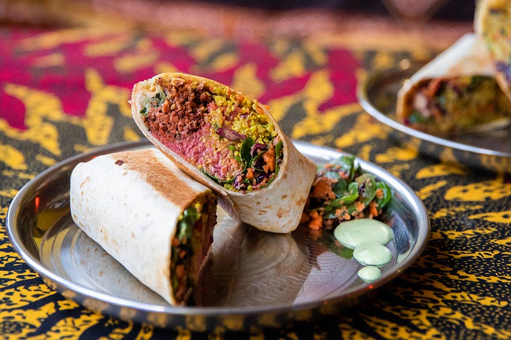 En Root bring their plant-based Indian food to Tulse Hill's Railway Tavern