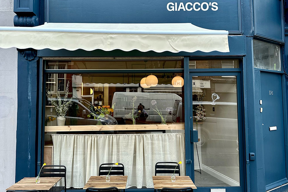 giacco's wine bar highbury london