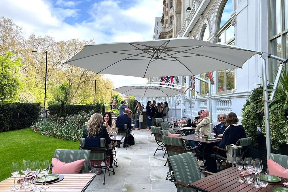 hyde park garden terrace restaurant mandarin oriental london review