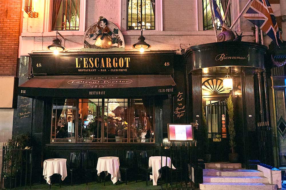 l'escargot temporarily closed