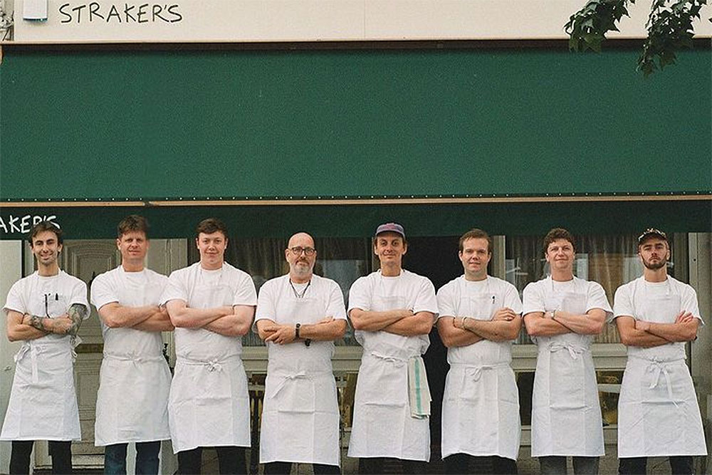 Chef Thomas Straker unleashes a social storm over his kitchen line-up