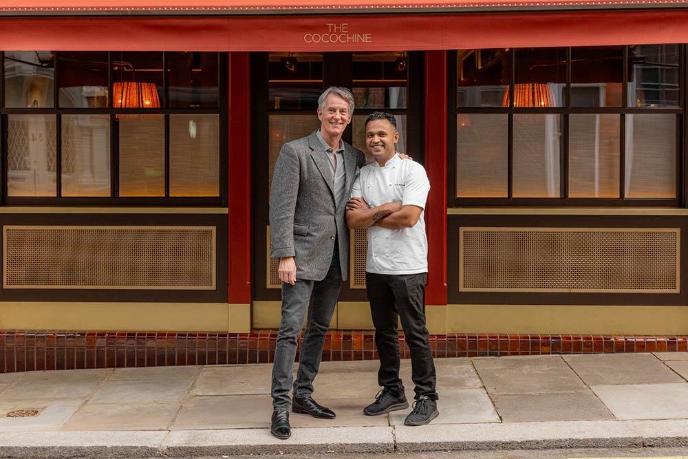 larry jayasekera london restaurant The Cocochine in Mayfair