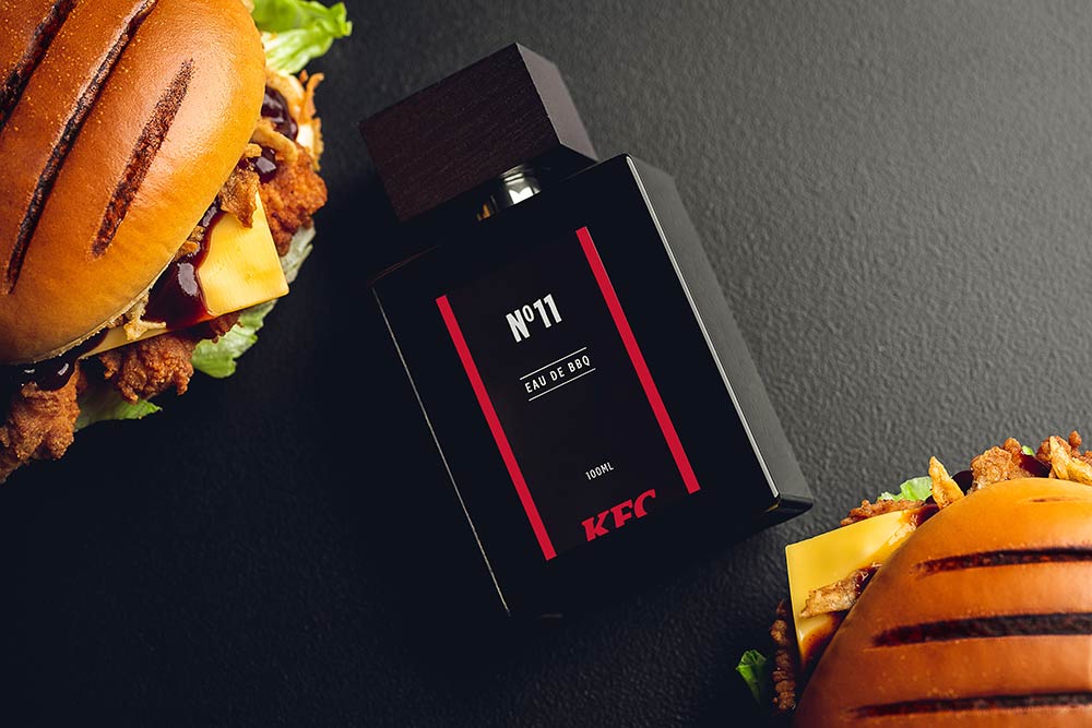 KFC have brought out a BBQ perfume