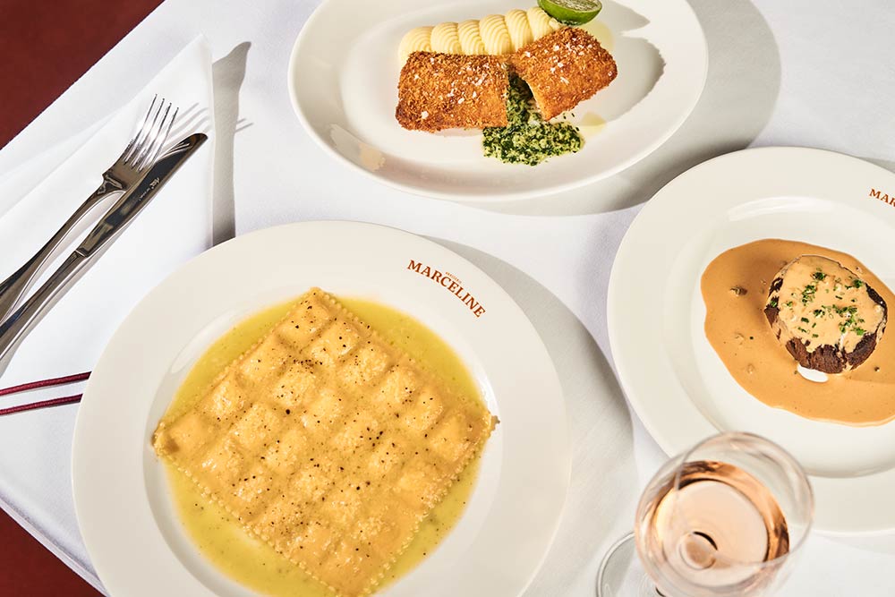 Marceline French grand brasserie is the newest floating Canary Wharf restaurant