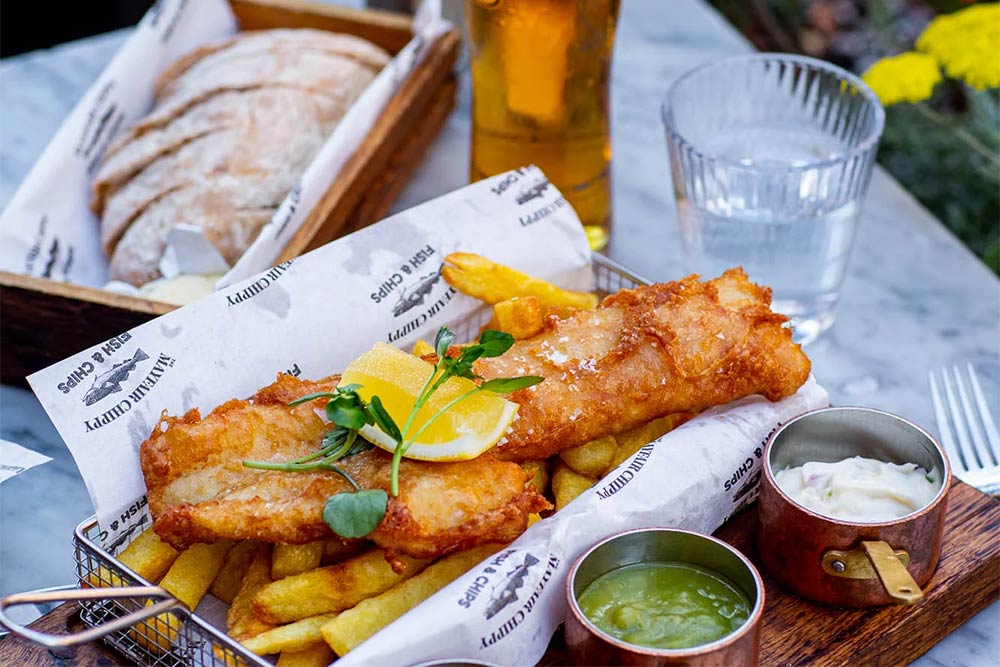 The Mayfair Chippy may be bringing fish and chips to Knightsbridge