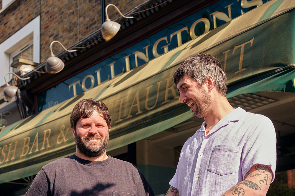 tollington's sees the four legs team opening a fish bar in finsbury park