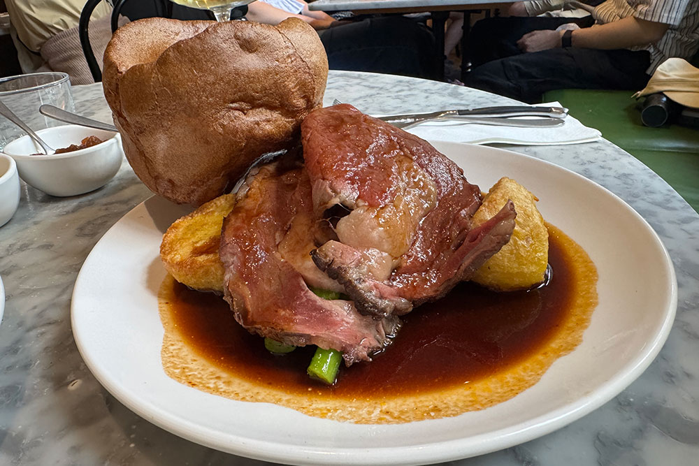 the angel inn highgate review sunday roast