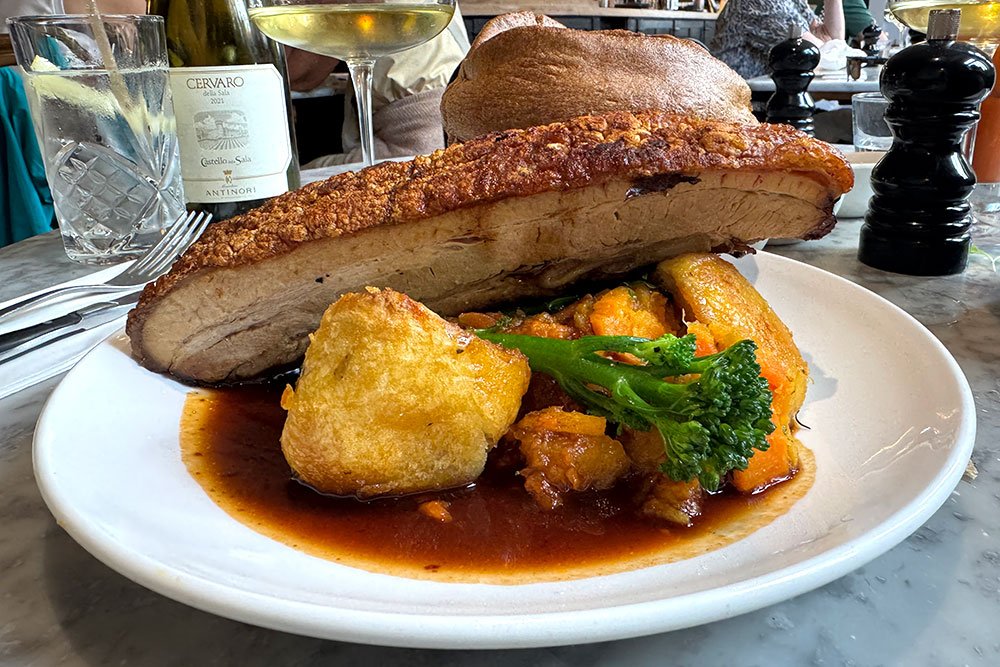 the angel inn highgate review sunday roast