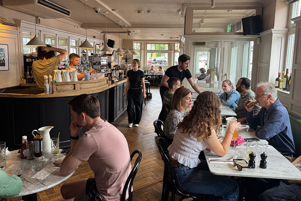 the angel inn highgate review sunday roast