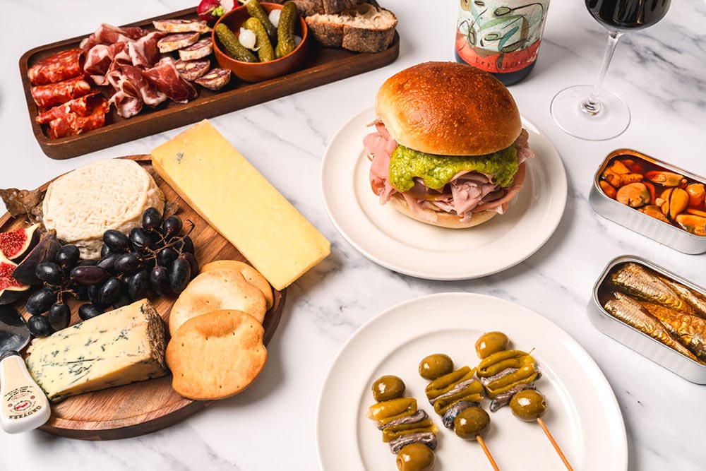 Clara's is a mix of a deli and Mediterranean bistro and wine bar in Shoreditch