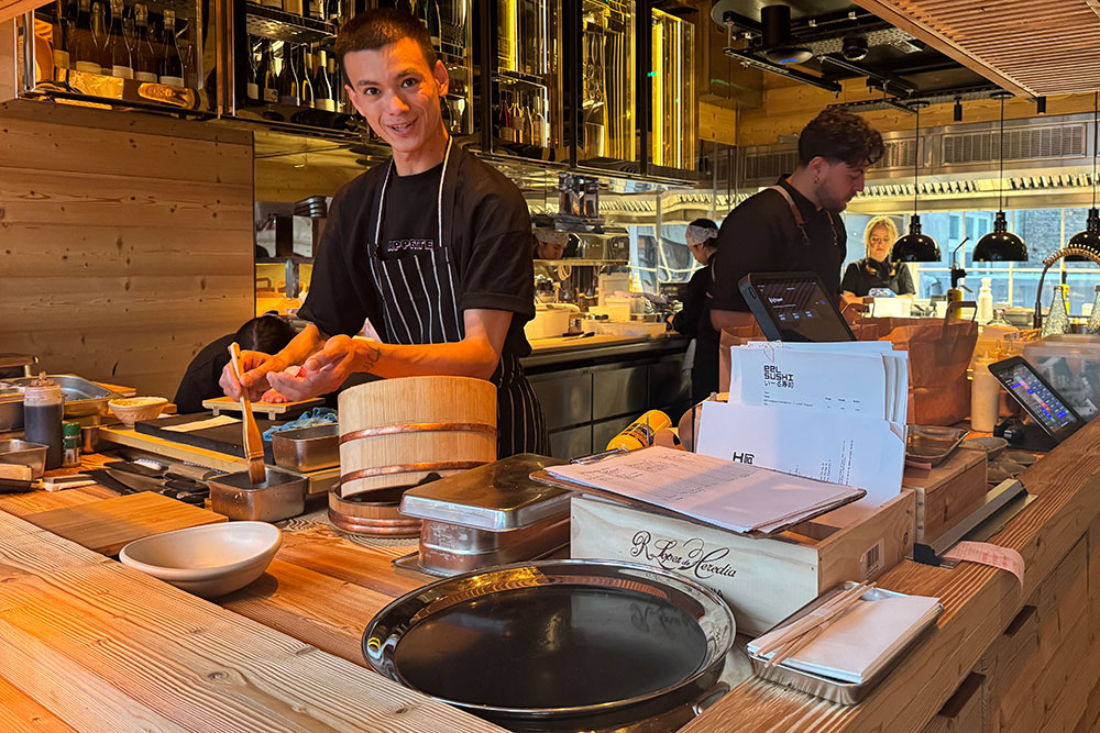 eel sushi bar review notting hill restaurant
