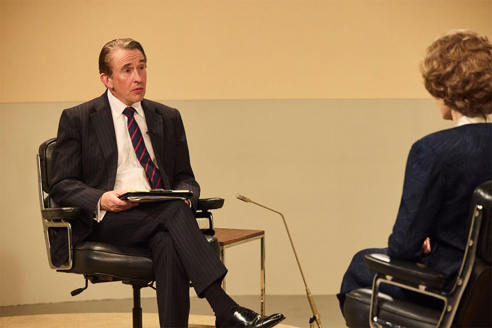 Steve Coogan takes on Juliet Stevenson's Margaret Thatcher in Channel 4's Brian and Maggie this week.