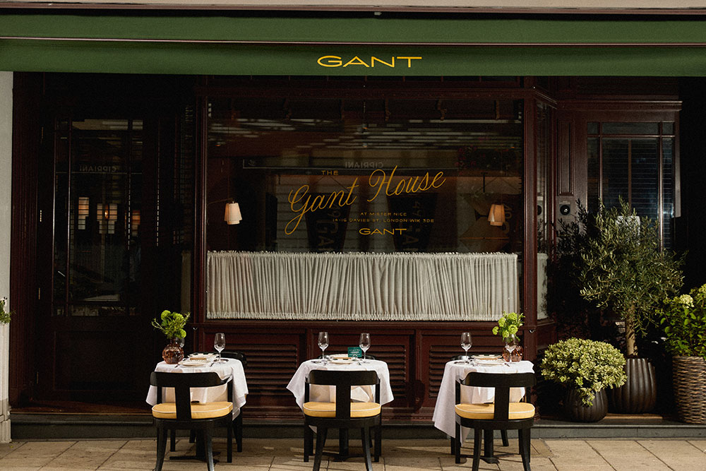 Sportswear brand Gant turns Mayfair's Mister Nice into an American clubhouse for a month