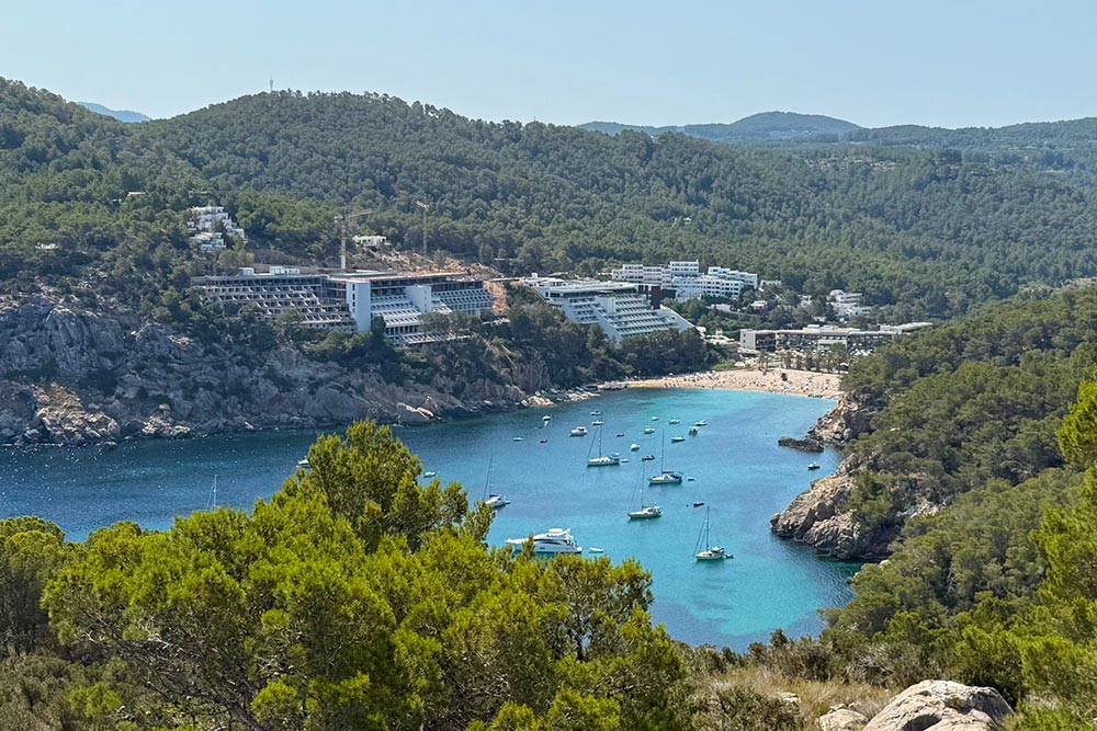 Checking into the Cala San Miguel Ibiza Resort for 48 hours of food, cocktails and sun