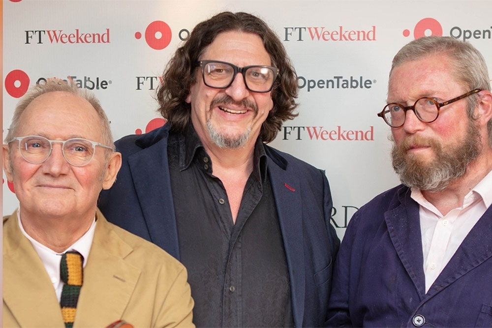 The FT celebrated four London restaurants in its inaugural Business Lunch Awards this week