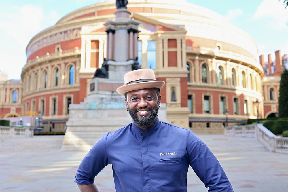 Kerth Gumbs brings a Caribbean flavour to the Royal Albert Hall with a one-month pop-up