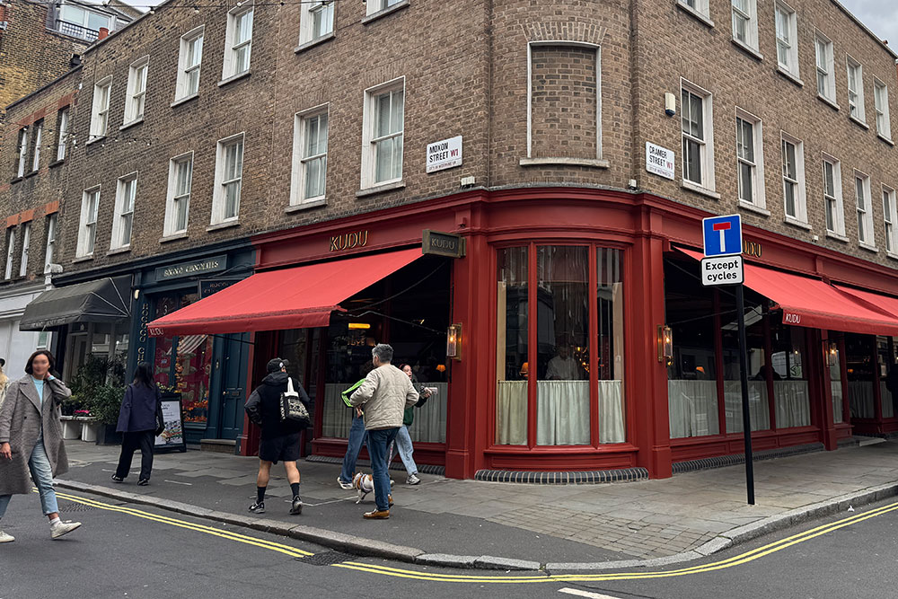 kudu marylebone restaurant review london