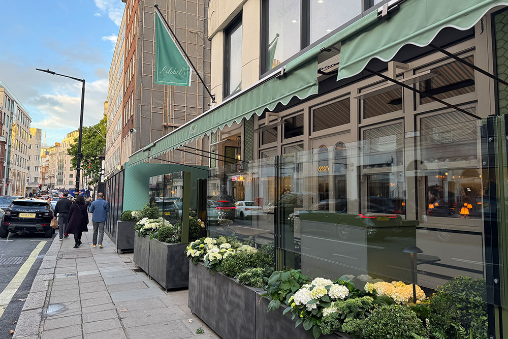 lilibet's mayfair restaurant review