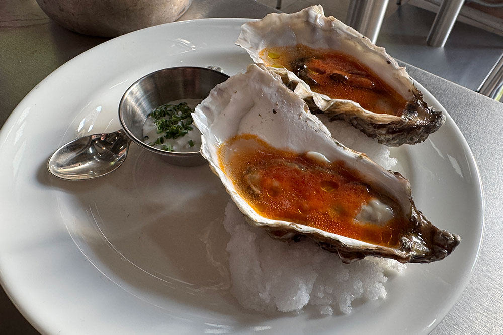 noisy oyster restaurant review shoreditch london