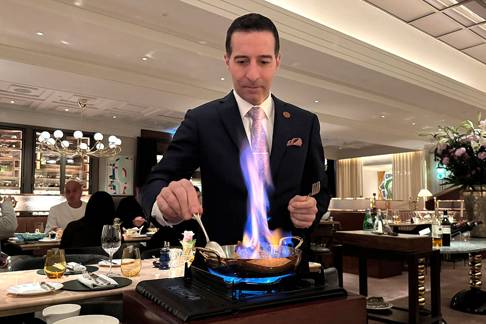 Test Driving Rosi, a modern British hit for The Beaumont in Mayfair
