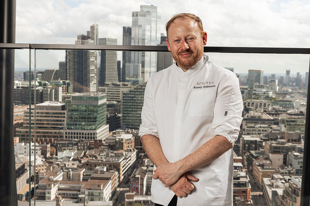 solaya rooftop restaurant opening in Shoreditch